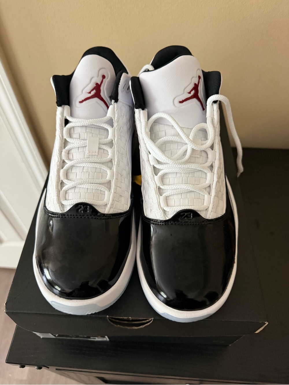 Jordan Kids' Retro Sneakers - White/Black/Red